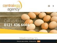 Tablet Screenshot of centralegg.com